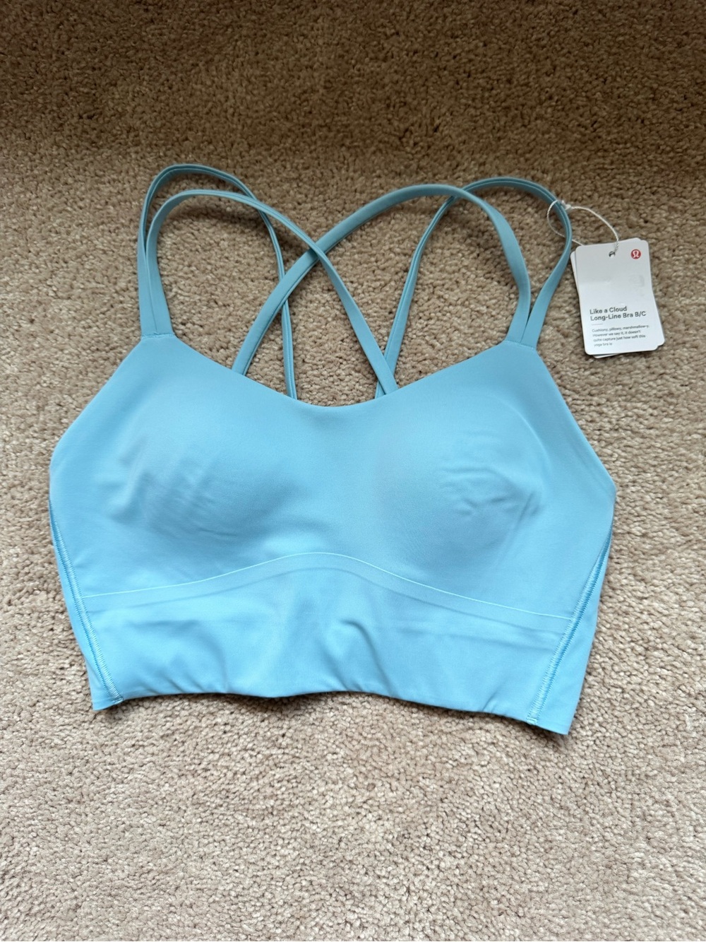 💙 lululemon Like a Cloud Long-Line Bra B/C Size 6